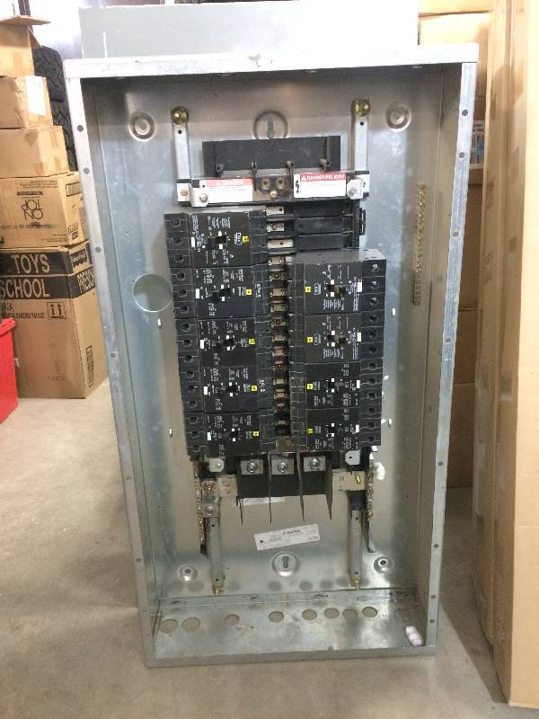 lot 48 image: Breaker Box With Breakers 2