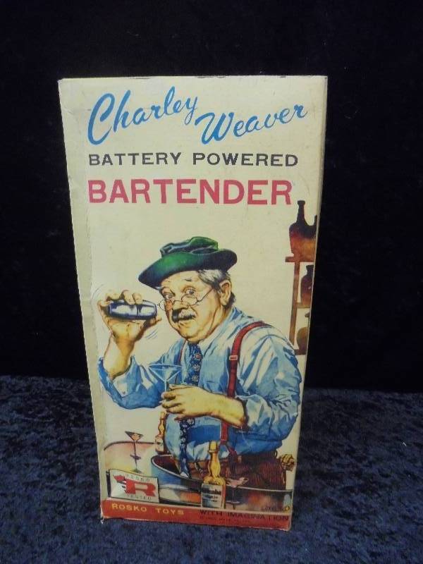 lot 19 image: Charlie Weaver Bartender in Original Box