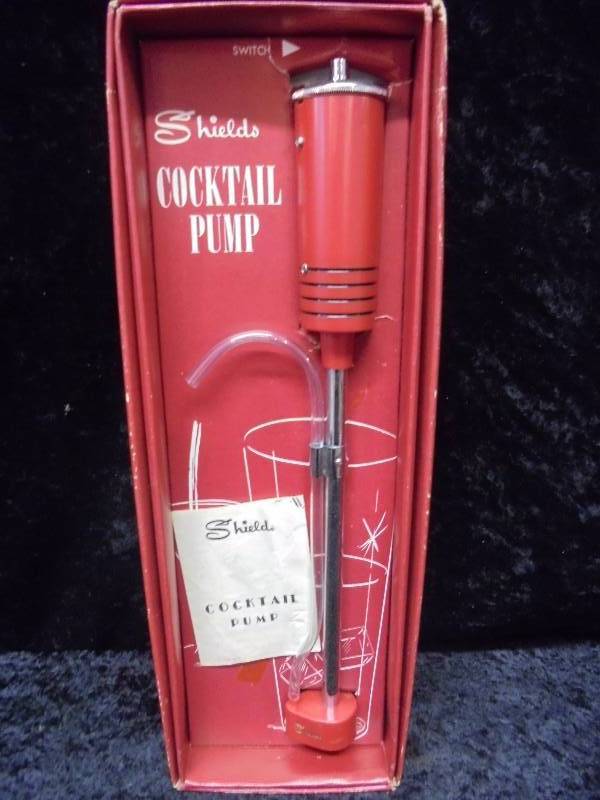 lot 48 image: Shields Cocktail Pump in Box