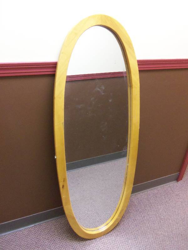 Large Oval Mirror