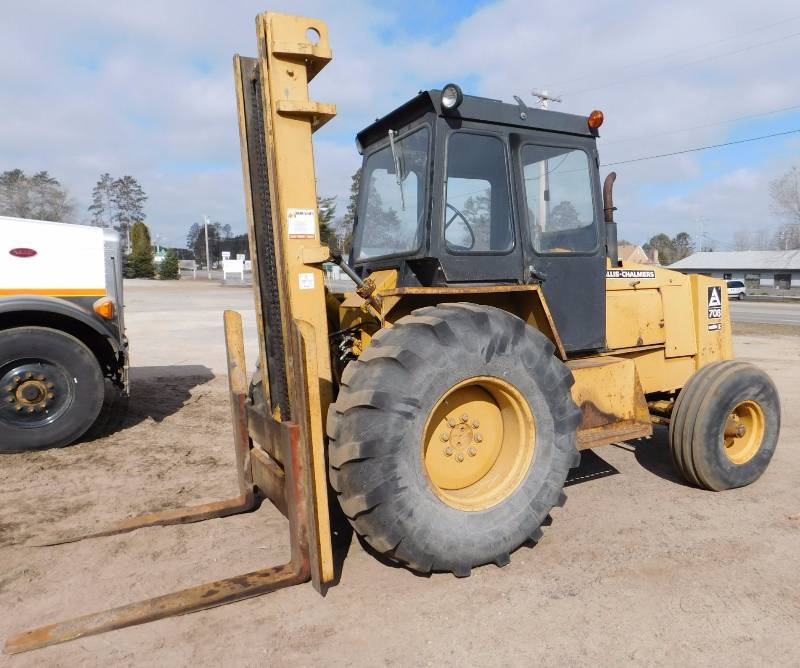 8000lb AllisChalmers 708C Forklift HercULift Grand Rapids KBID