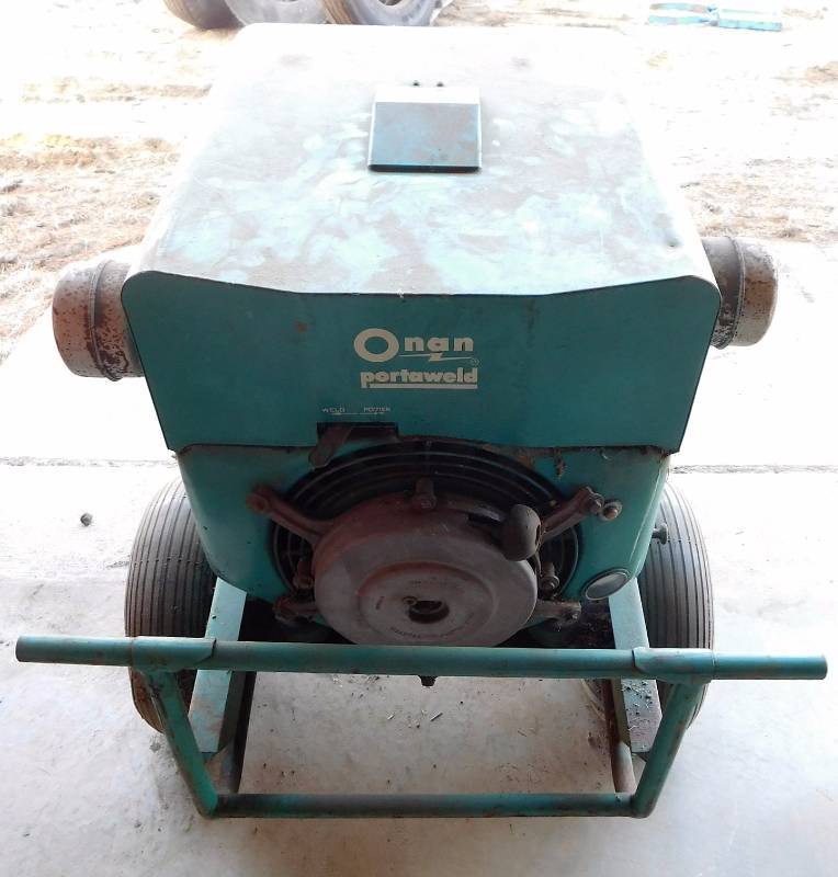 Onan Portaweld - Generator/Welder | Herc-U-Lift Grand ...