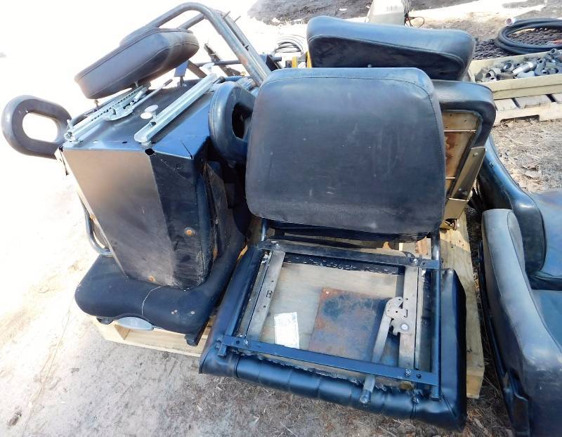 lot 27 image: Lot of Misc Forklift Seats & Cushions