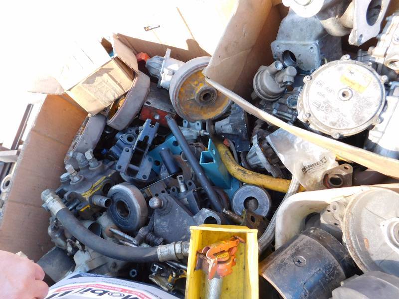 lot 31 image: Misc Pallet of Forklift Parts