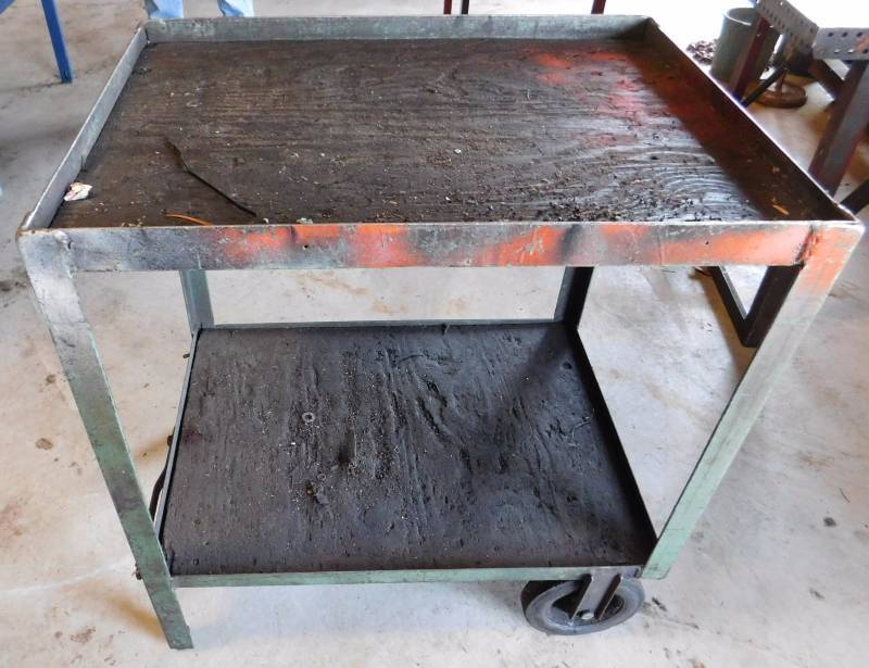 lot 50 image: Rolling Utility Cart