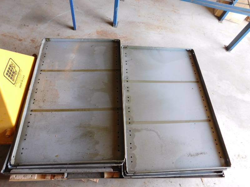 lot 62 image: Lot of Misc Shelving Parts