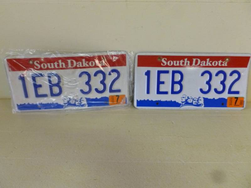 lot 21 image: License Plates