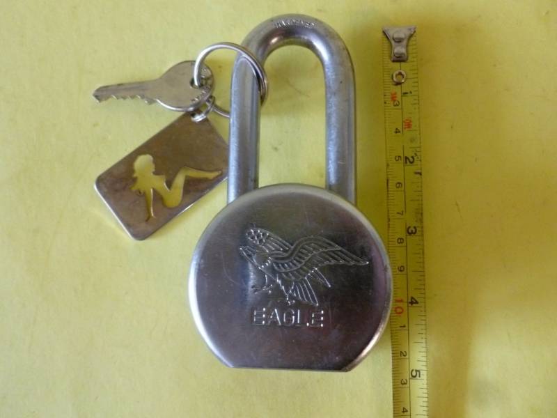 lot 72 image: Eagle Padlock