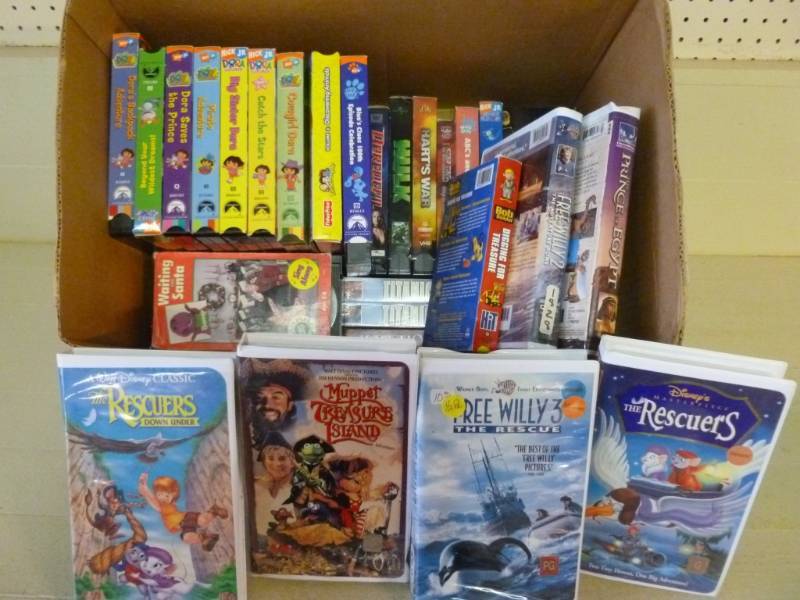lot 126 image: VCR Movies