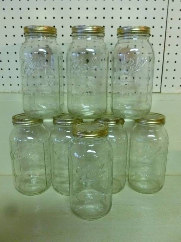 lot 184 image: Canning Jars