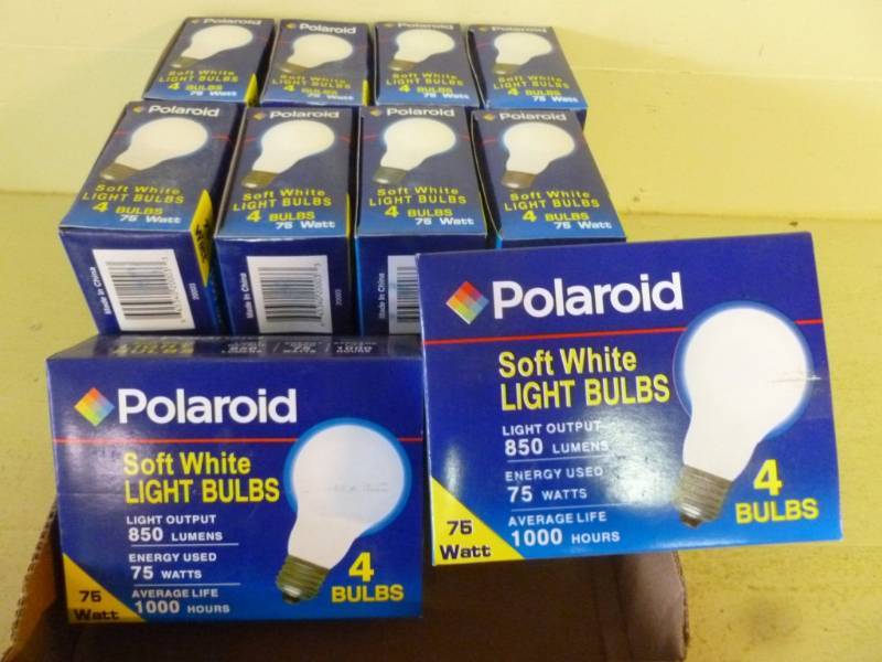 lot 265 image: New Light Bulbs