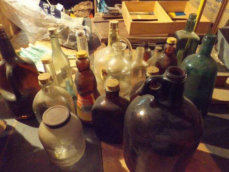 Glass Bottle Lot