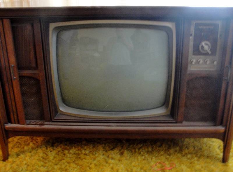 Vintage Magnavox TV Console