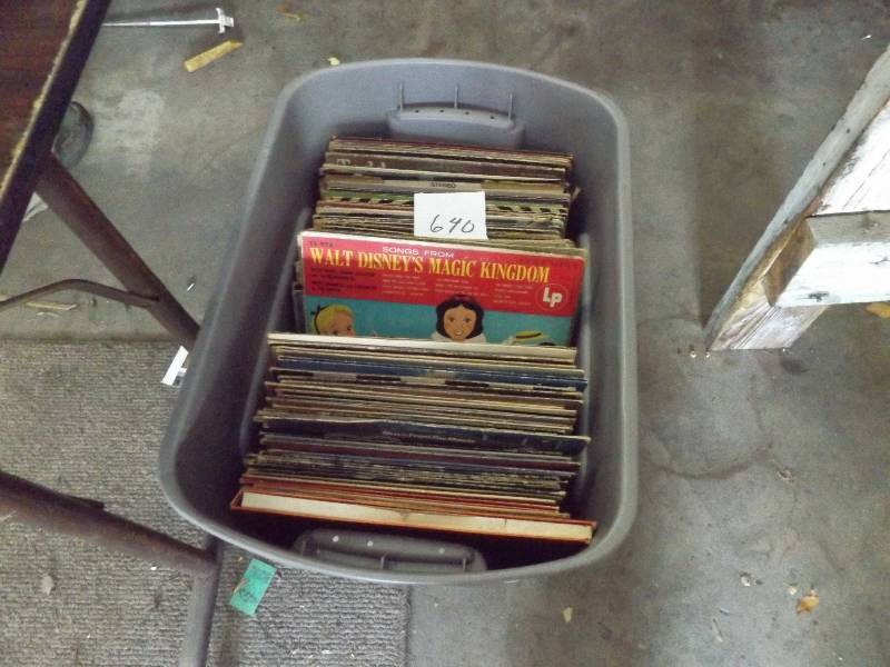 Lot of Record Albums -- 85 total