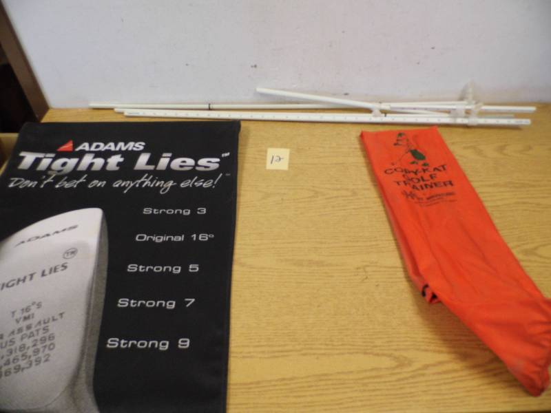 Copy Kat Golf Trainer & Banner