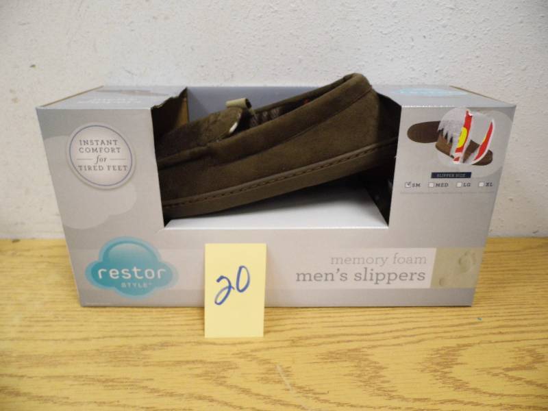 Restor Memory Foam Slippers