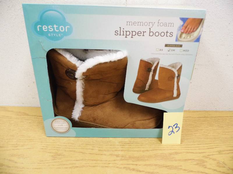 Restor Memory Foam Slippers