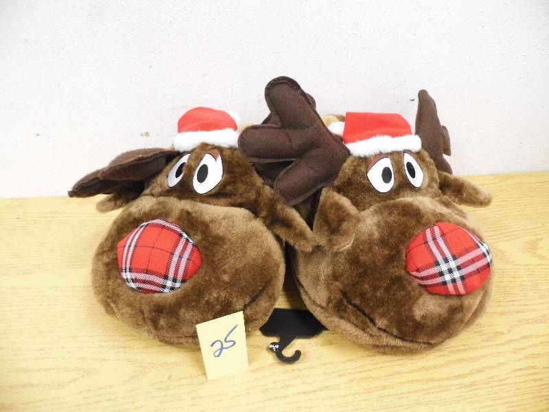 Reindeer Slippers