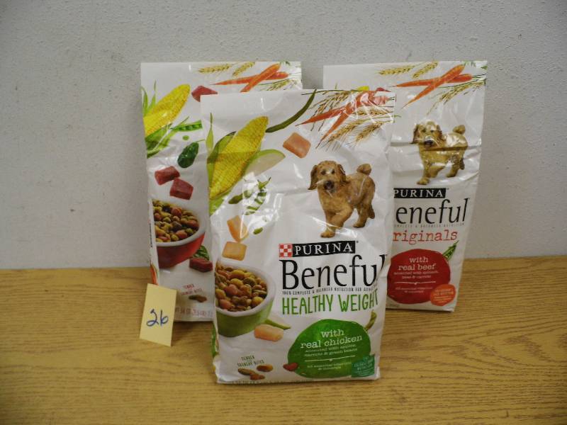 3 Bags Beniful Dog Food