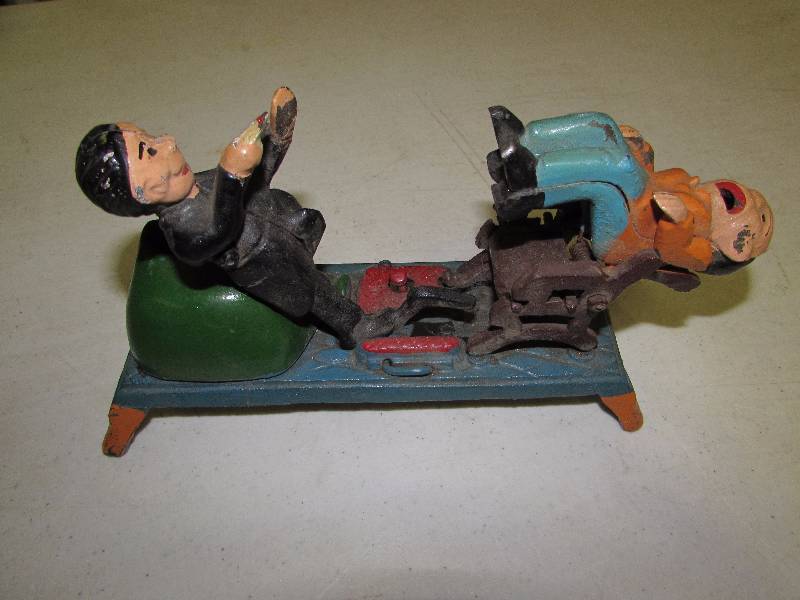 Cast Iron Bank