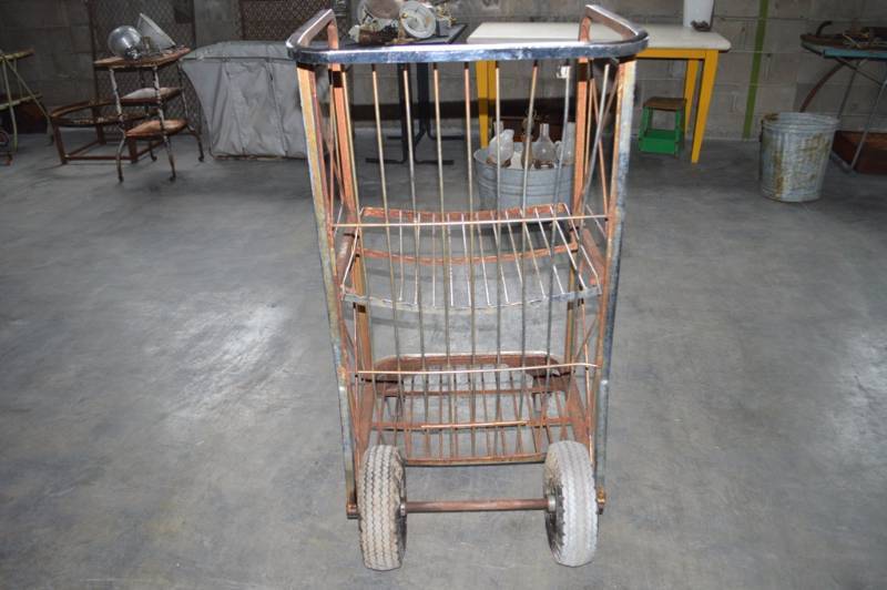 Heavy Metal Grocery Cart