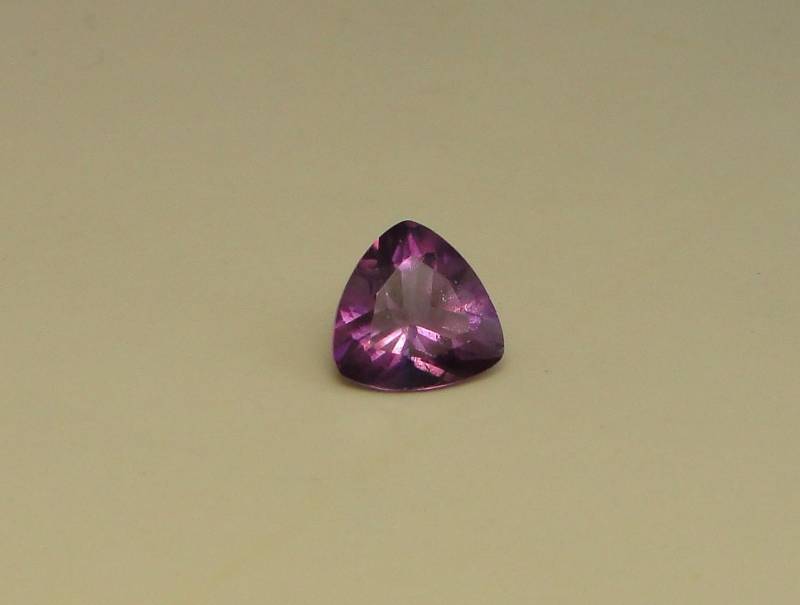 Trilliant Purple Cubic Zirconia