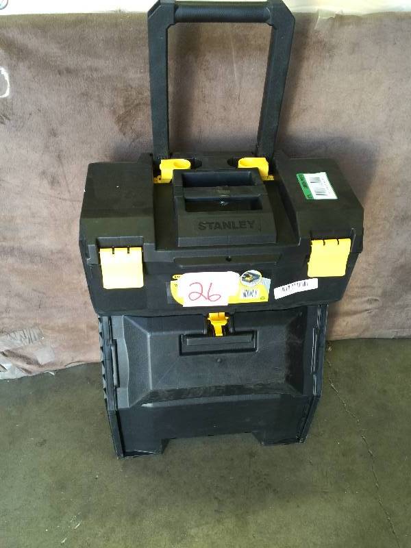 lot 26 image: stanley  portable tray