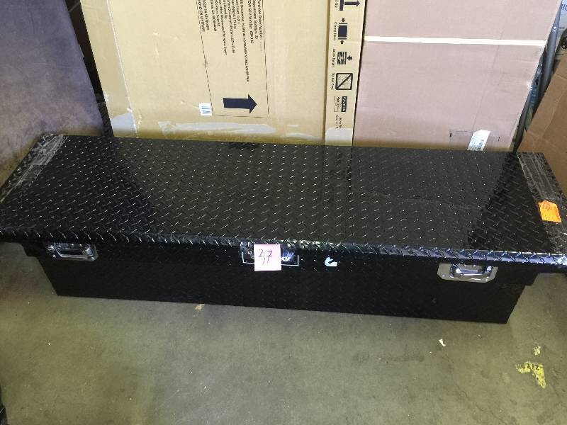 lot 37 image: Husky 70 in. Topsider Black Low-Profile Truck Box