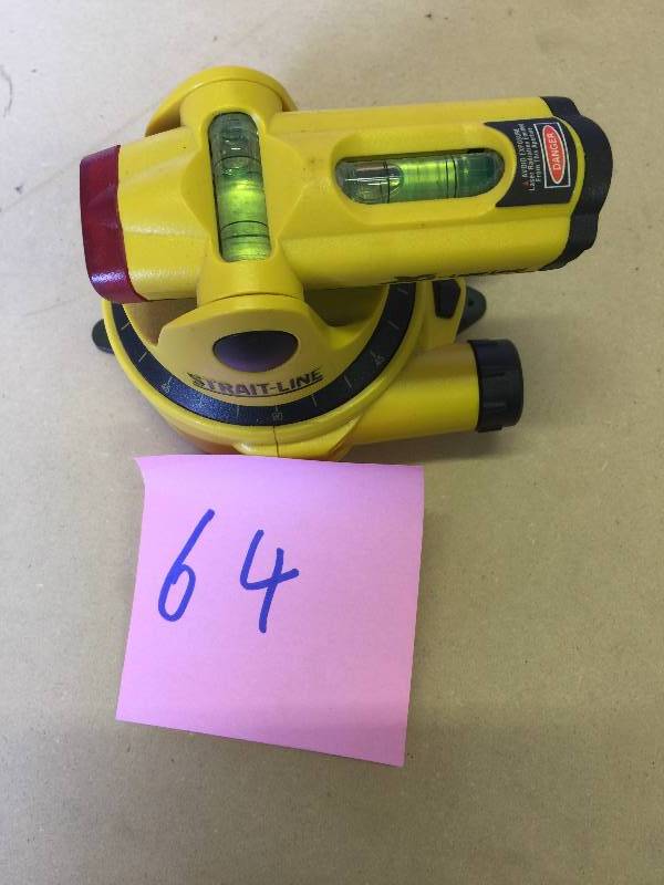 lot 64 image: Strait-Line SX3 Electronic Tool Laser Level