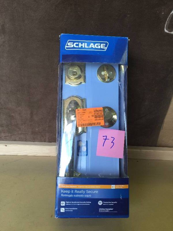 lot 73 image: Schlage Door Entry