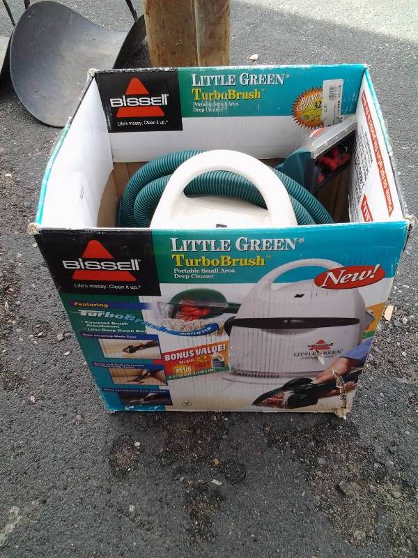 lot 49 image: Bissel Little Green Turbo Brush Deep Cleaner
