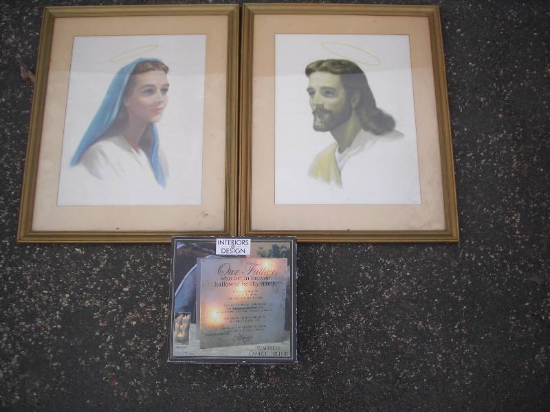 lot 63 image: 2-Religious Pictures 17 12 x 22