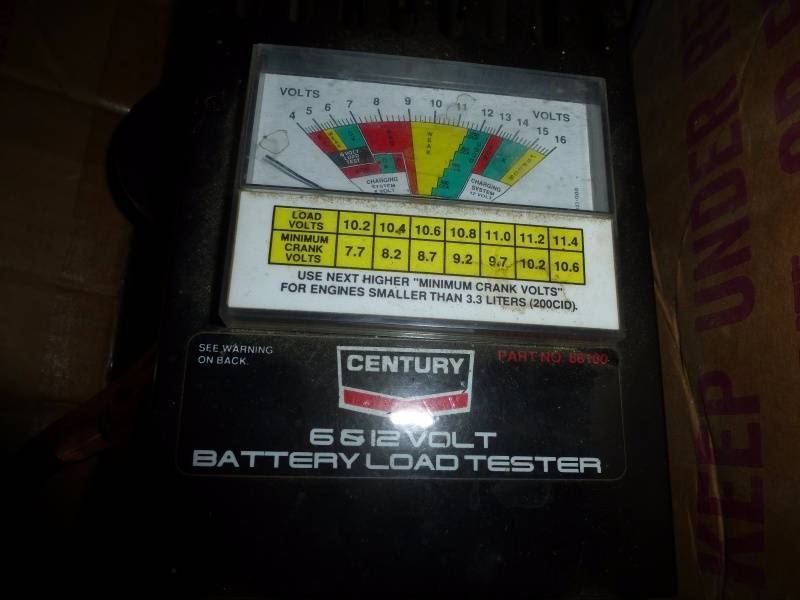 lot 117 image: Battery Load Testers & gages