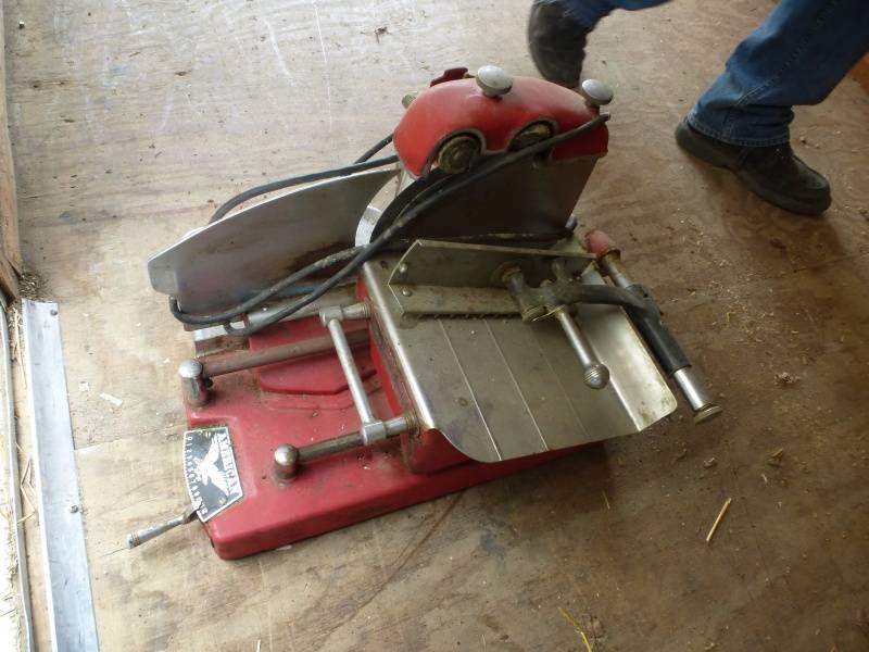 lot 144 image: American Slicing Machine Meat Slicer