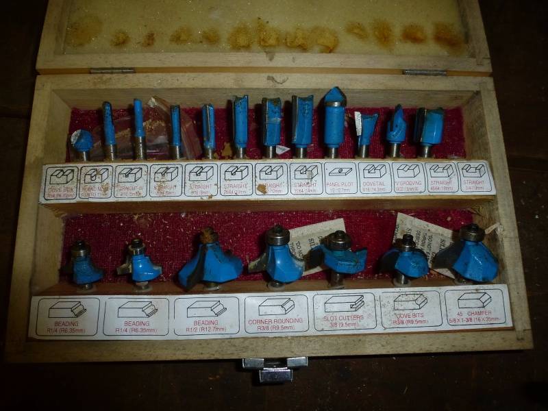 lot 148 image: Router bit Set