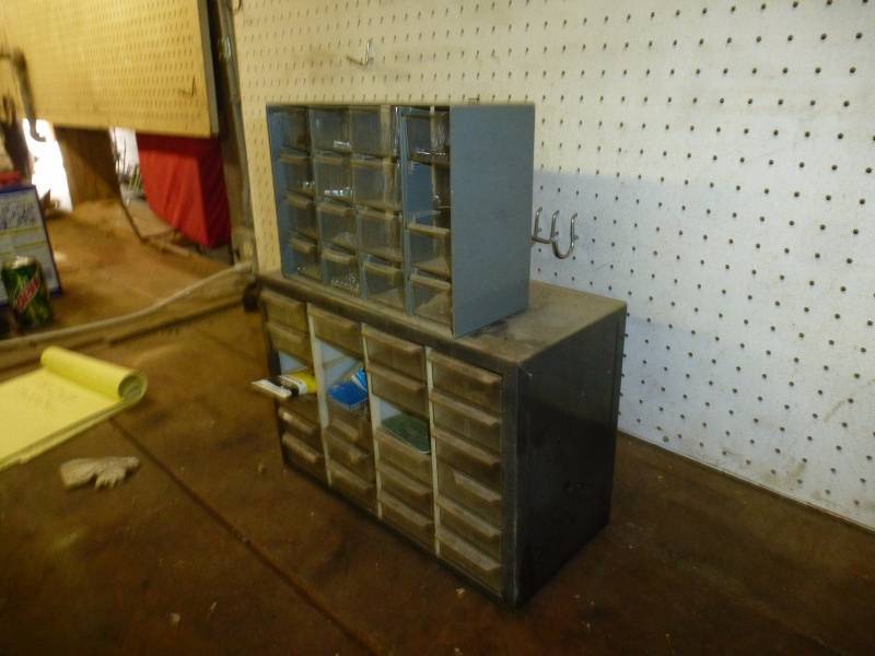 lot 151 image: Dark Green Storage boxes
