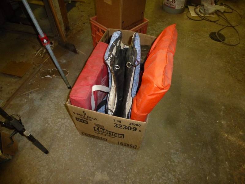 lot 158 image: Box of Life Jackets
