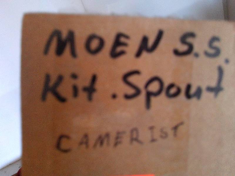 MOEN SS  KITCHEN FAUCET  SPRAYER