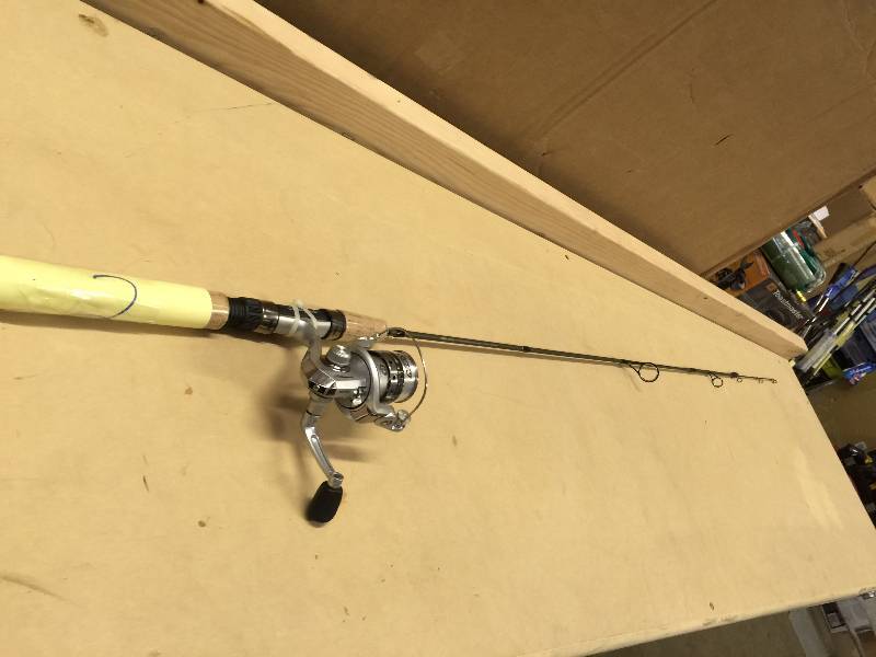 lot 2 image: Shakespeare MICROSP4620CBO Micro Series Spinning Combos, 4.6-Feet, U
