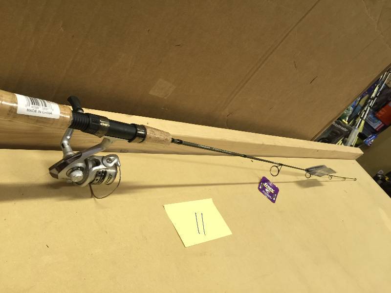 lot 11 image: Shakespeare MICROSP4620CBO Micro Series Spinning Combos, 4.6-Feet, U