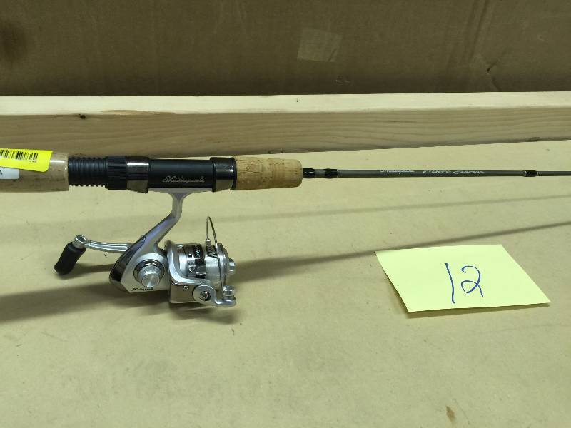 lot 12 image: Shakespeare Micro Series 46 spinning combo