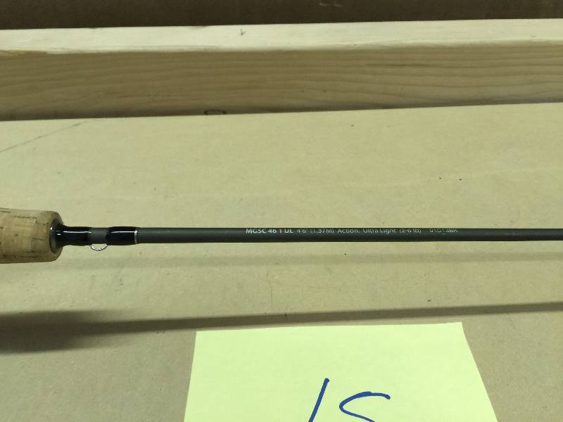 lot 15 image: Shakespeare Micro Series Casting Fishing Rod MGSC 46 1 UL 46 Ultra