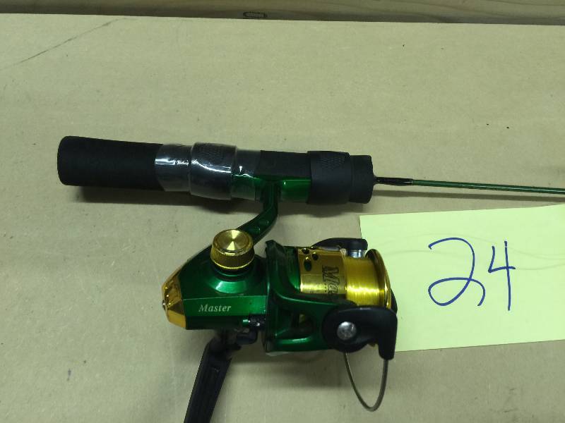 lot 24 image: Master Fishing Tackle Brush Spinning Combo Kit, 2-Feet, Ultra-Light