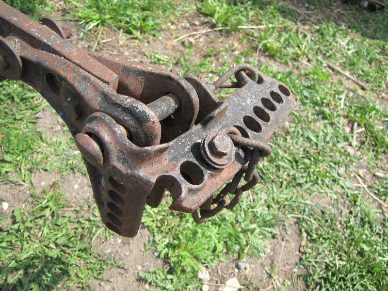 lot 41 image: Vintage Single Bottom Walking Plow #2