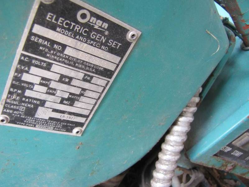 lot 56 image: RV Generator