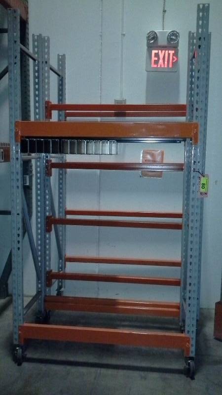 (2) Pallet Racking on Casters