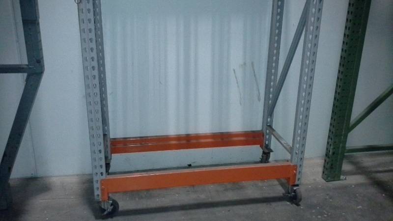 (2) Pallet Racking on Casters