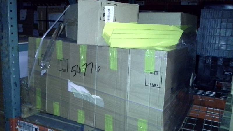 Misc. Yellow Storage Bins