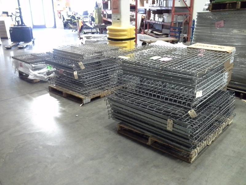 Various Wire Decking Pieces