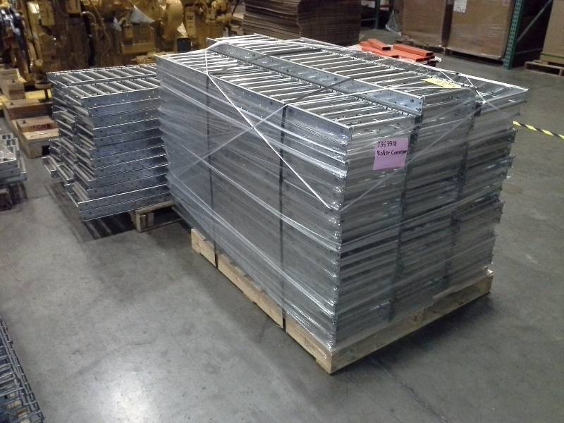 Span-Track by Unex Shelf-Less Carton Flow Tracks (About 80)